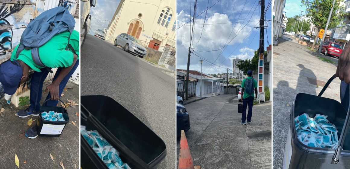 Pointe-à-Pitre a terminé sa première campagne de dératisation de l'année vendredi 16 février. Photos : FB La Ville de Pointe-à-Pitre