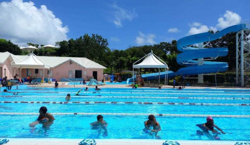 Photo d'illustration, piscine régie des sport de la ville du Moule. Photo : DR