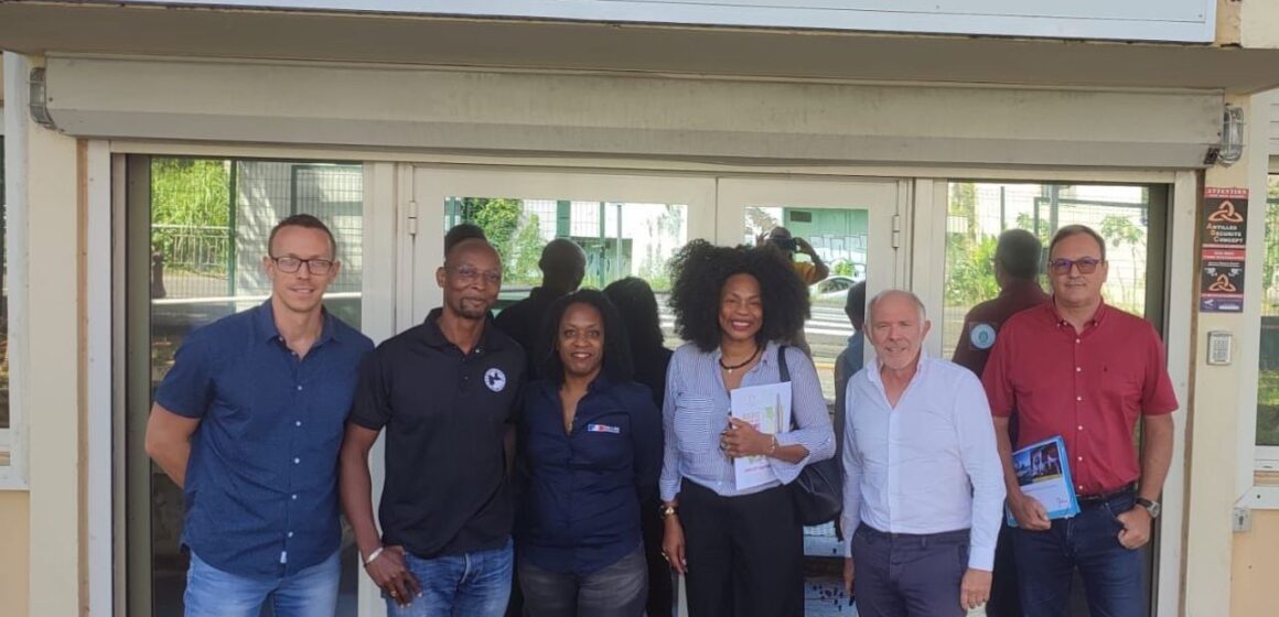 27 février 2024, préparation du passage de la flamme olympique, temps d’échanges sur le club des olympiens et paralympiens de Guadeloupe avec Laura Flessel à la Drajes. Photo : Drajes Guadeloupe 27 février 2024, préparation du passage de la flamme olympique, temps d’échanges sur le club des olympiens et paralympiens de Guadeloupe avec Laura Flessel à la Drajes. Photo : Drajes Guadeloupe