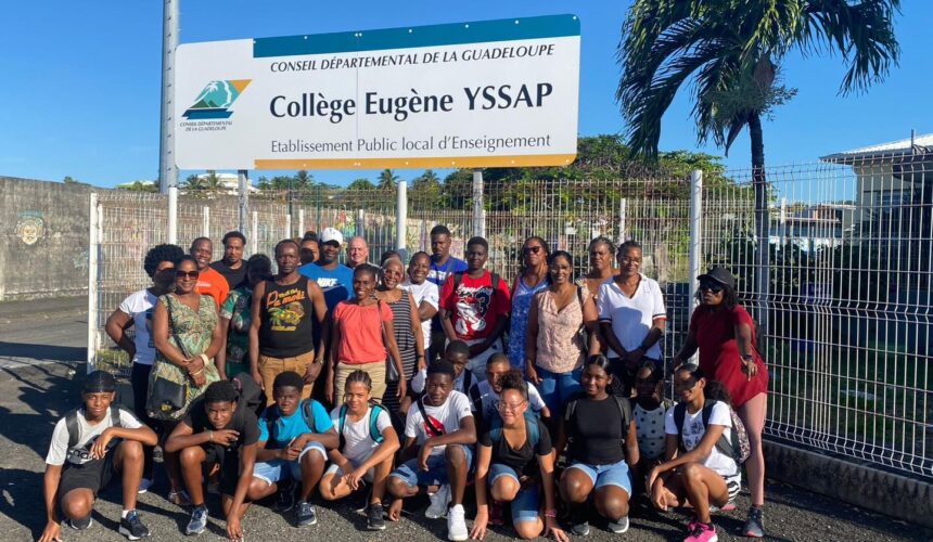 Une dizaine d'élèves du collège Eugène Yssap à Sainte-Anne ont entamé du 16 et jusqu’au 22 mars, leur participation à un camp citoyenneté organisé par les gendarmes de la Maison de la protection des familles et l’association Accor Paej
