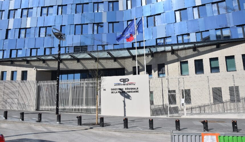 Siège de la direction régionale de la police judiciaire de la préfecture de police de Paris situé au 36, rue du Bastion à Paris 17. Photo : DR