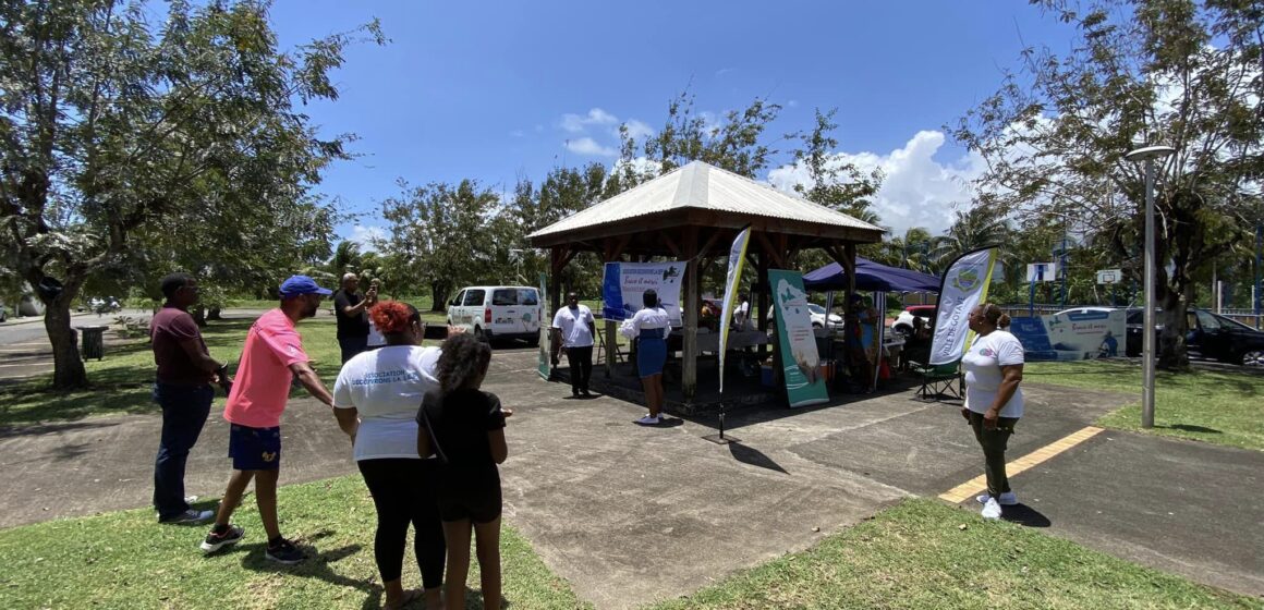 L'association « Découvrons la Sep » a déployé sa caravane à Goyave ce samedi 13 avril. Photo : Goyave L'association « Découvrons la Sep » a déployé sa caravane à Goyave ce samedi 13 avril. Photo : Goyave
