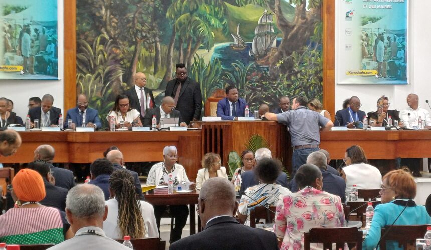Le congrès des élus régionaux, départementaux, des parlementaires et des maires de Guadeloupe s’est tenu mercredi 12 juin au conseil départemental à Basse-Terre