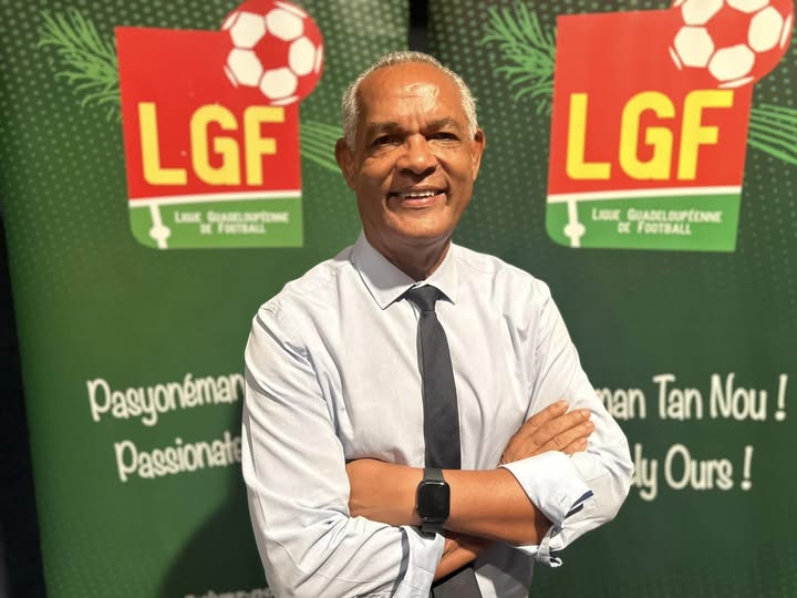 Jean Dartron a été réélu président de la Ligue guadeloupéenne de football le 17 novembre 2024. Photo : DR Jean Dartron a été réélu président de la Ligue guadeloupéenne de football le 17 novembre 2024. Photo : DR