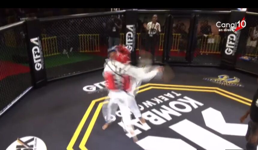 1er Open de Teakwondo de la Caraïbe à Petit-Bourg samedi 16 novembre à 20 heures. Photo : Capture écran Canal 10