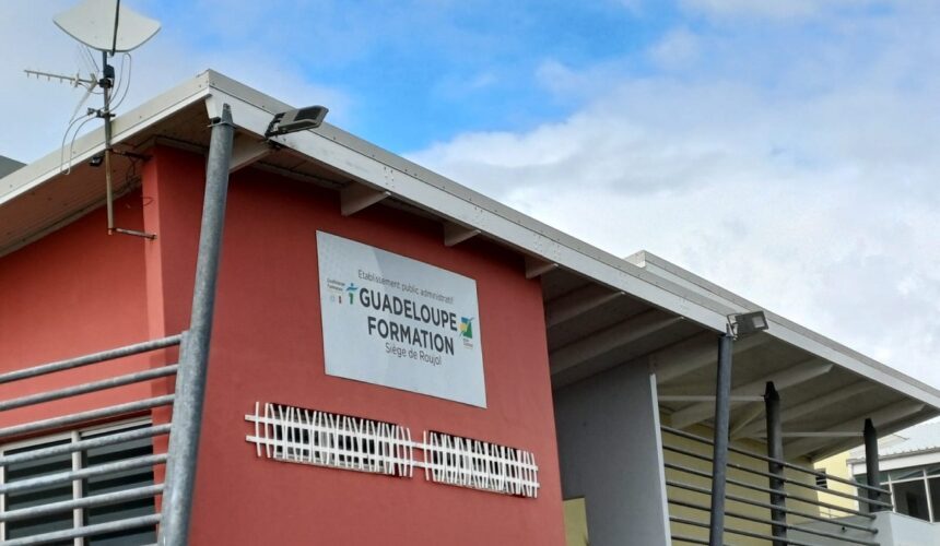 Le siège de Guadeloupe formation à Petit-Bourg.