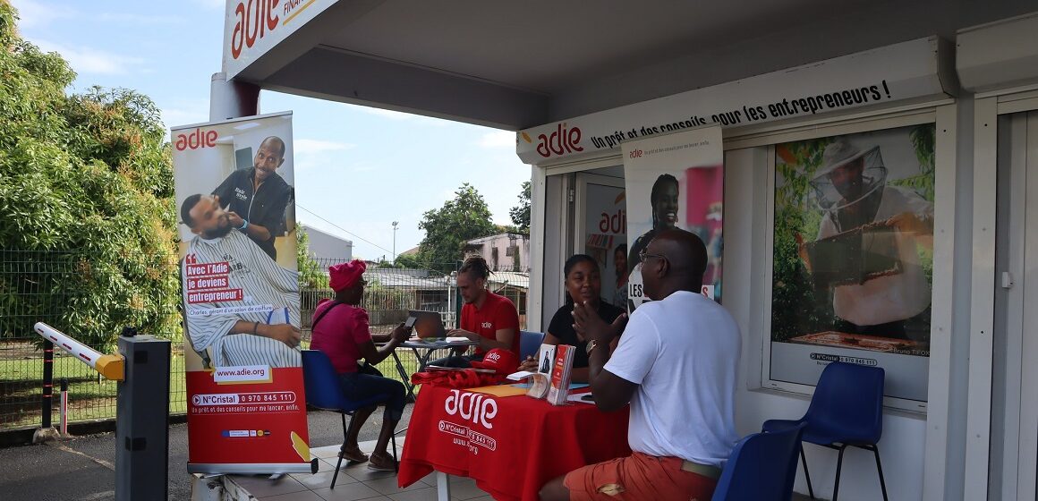 Matinée portes ouvertes à l’agence Adie de Sainte-Rose le 4 février 2025. Photo : Adie Guadeloupe Matinée portes ouvertes à l’agence Adie de Sainte-Rose le 4 février 2025. Photo : Adie Guadeloupe