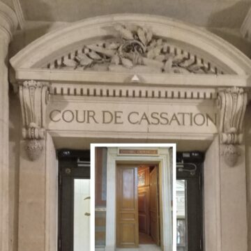 La Cour de cassation, la plus haute juridiction française. Photomontage : Le Courrier de Guadeloupe