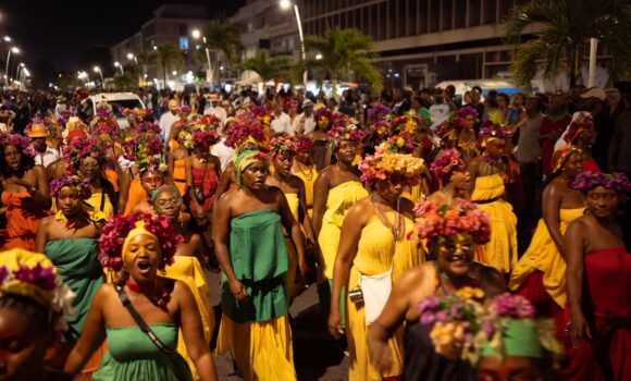 Photo d'illustration. Carnavaliers au Boulevard Légitimus à Pointe-à-Pitre. Photo d'illustration. Carnavaliers au Boulevard Légitimus à Pointe-à-Pitre.