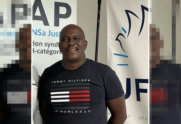 Jean-Jacques Racamy, agent pénitentiaire, secrétaire général de l'Unsa Ufap Justice Guadeloupe. Photo : DR